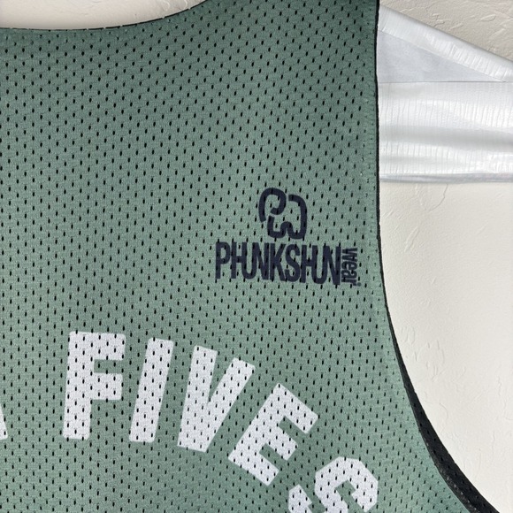 High Fives GoPro Phunkshun Sitski Mens Basketball Jersey Large Rare Streetwear - Picture 5 of 10